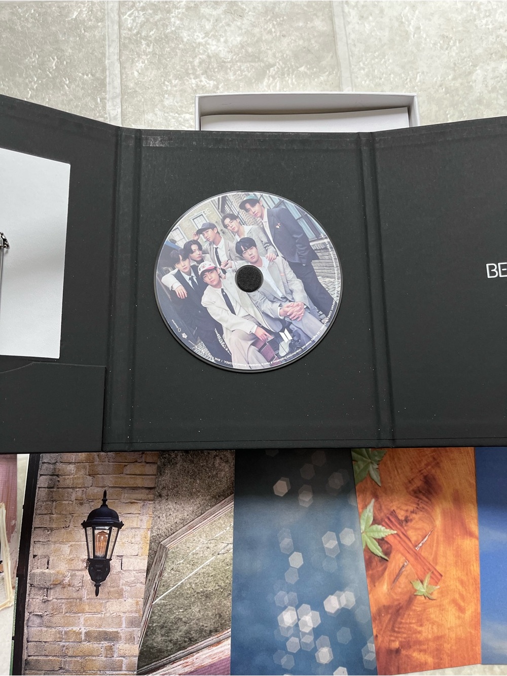 BTS Be Album Deluxe Edition Photocards CD Photo Books Jin Jhope - Picture 5 of 6